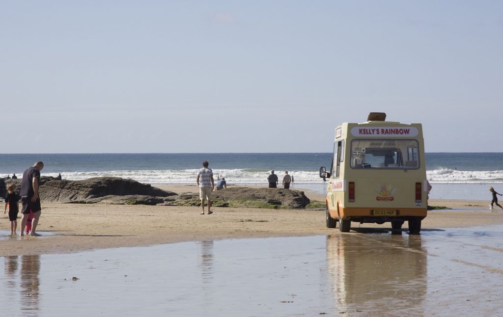 ice cream van