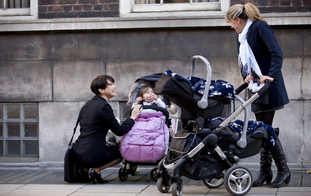 mums with prams