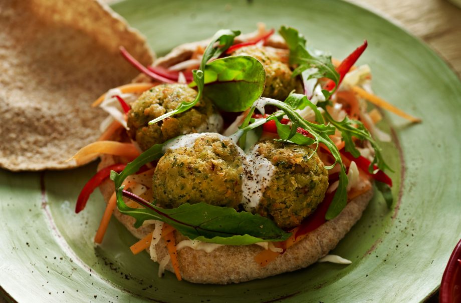 Falafel pittas