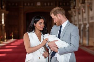 Harry, Meghan and baby Archie