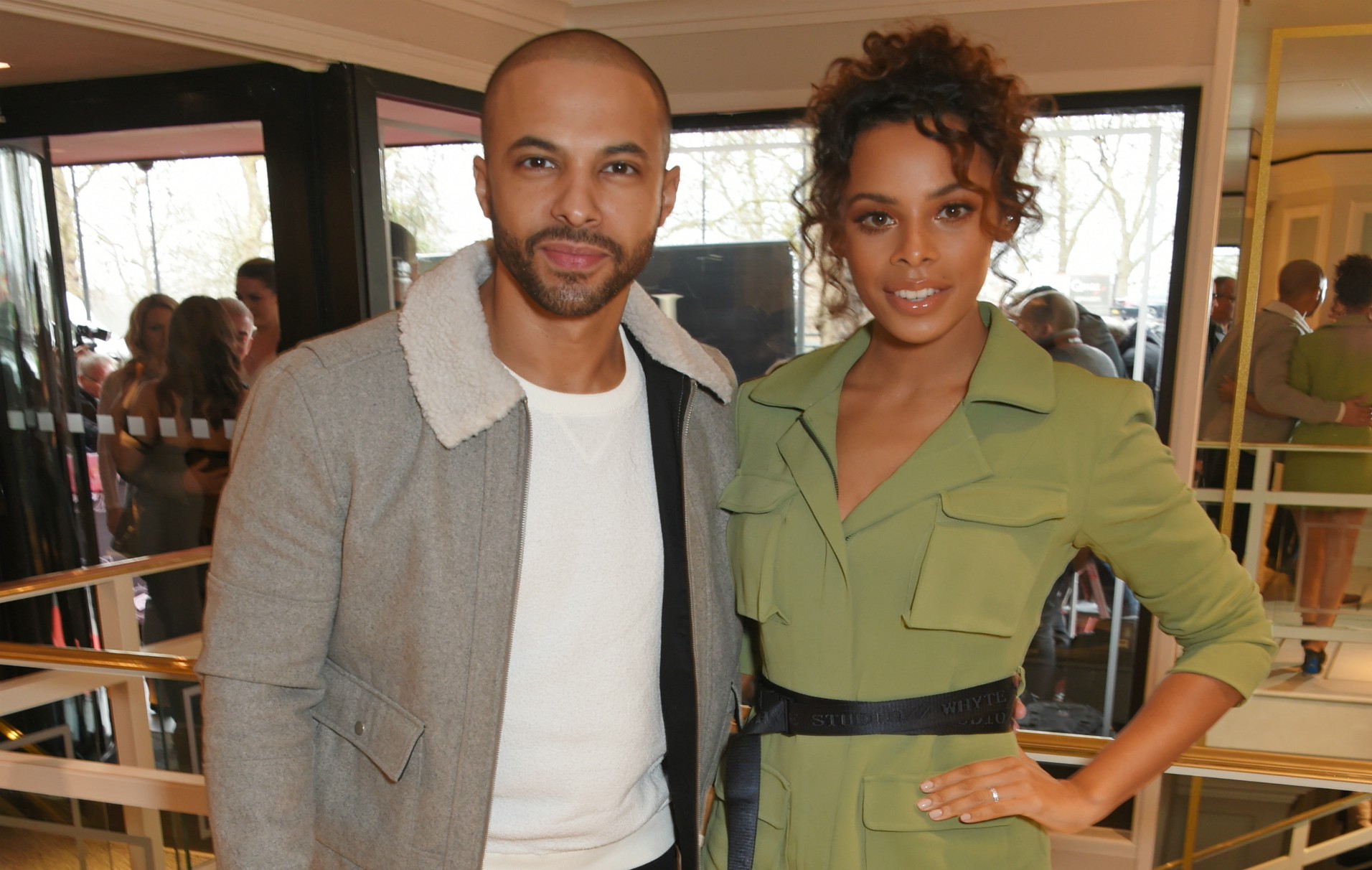 Rochelle Humes reunited sister