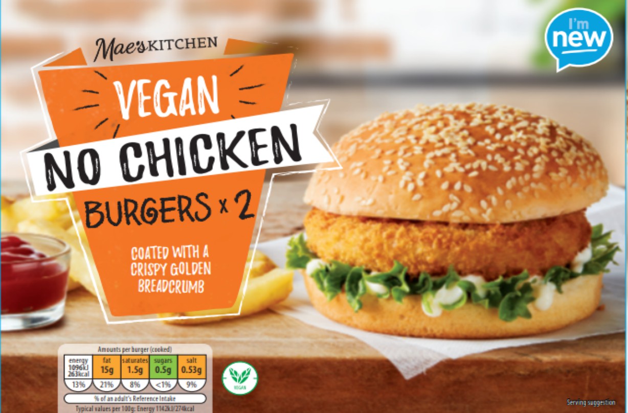 Aldi vegan range