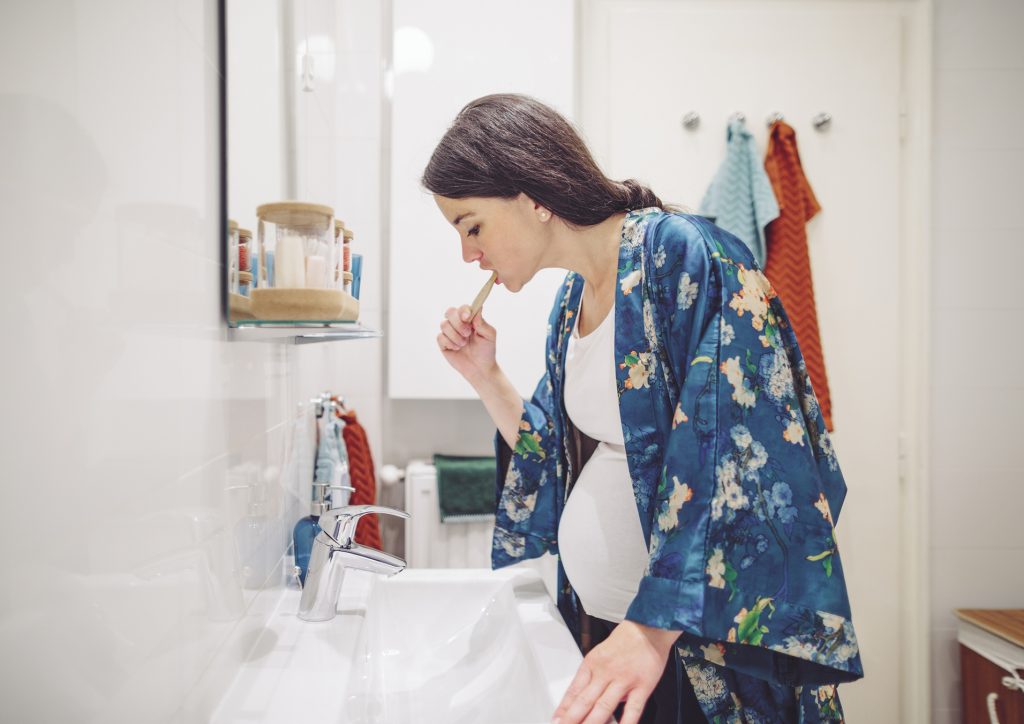 Body changes in pregnancy