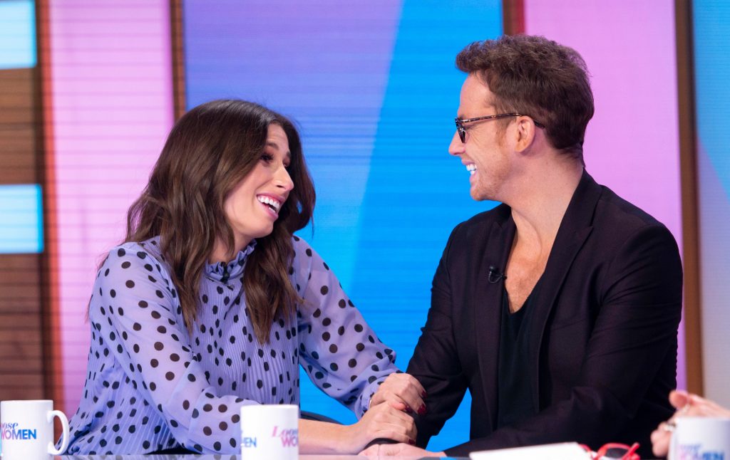 Stacey Solomon and Joe Swash