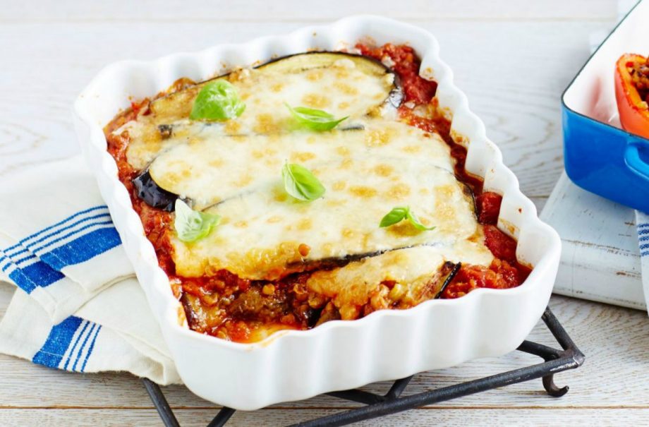Low calorie meals Aubergine-parmigiana