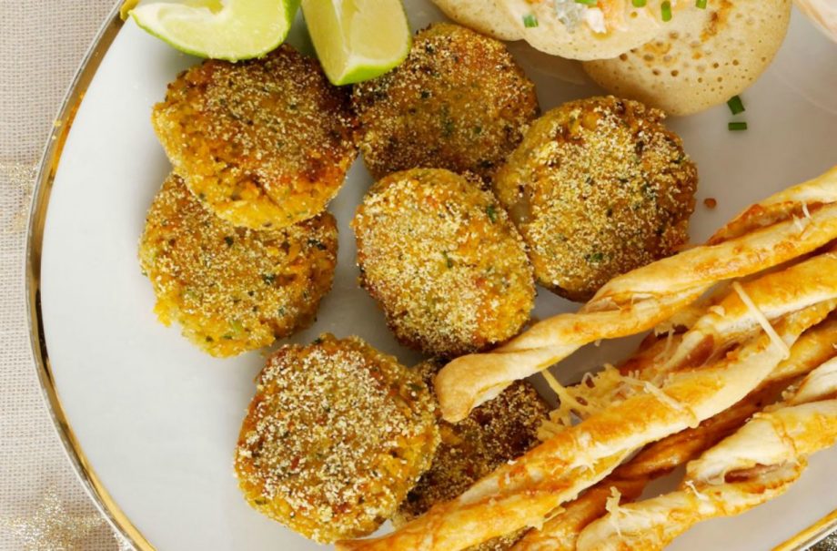 canape recipe_Moroccan chickpea cakes