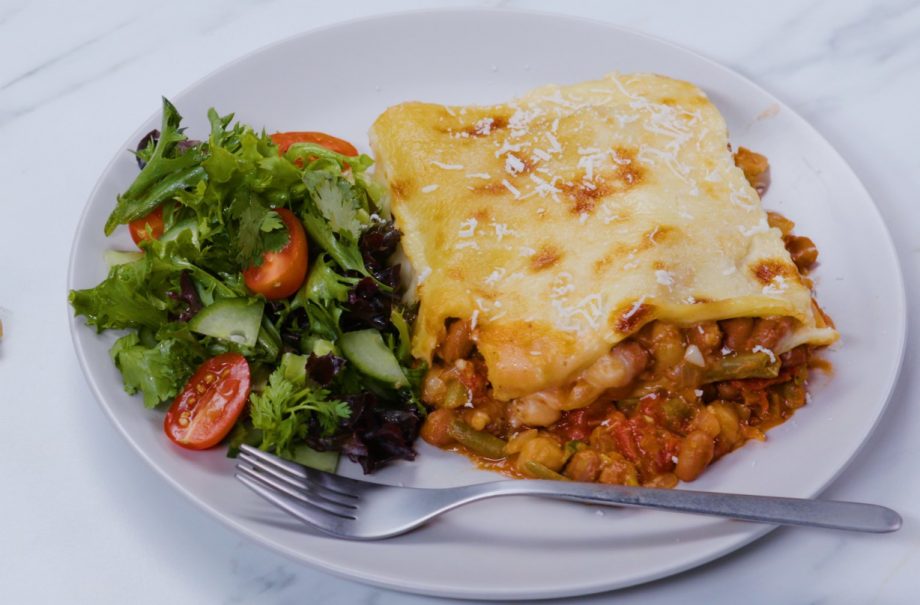Phil Vickery S Meat Free Lasagne Italian Recipes Goodtoknow