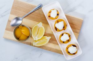 Phil Vickery's sauteed peaches