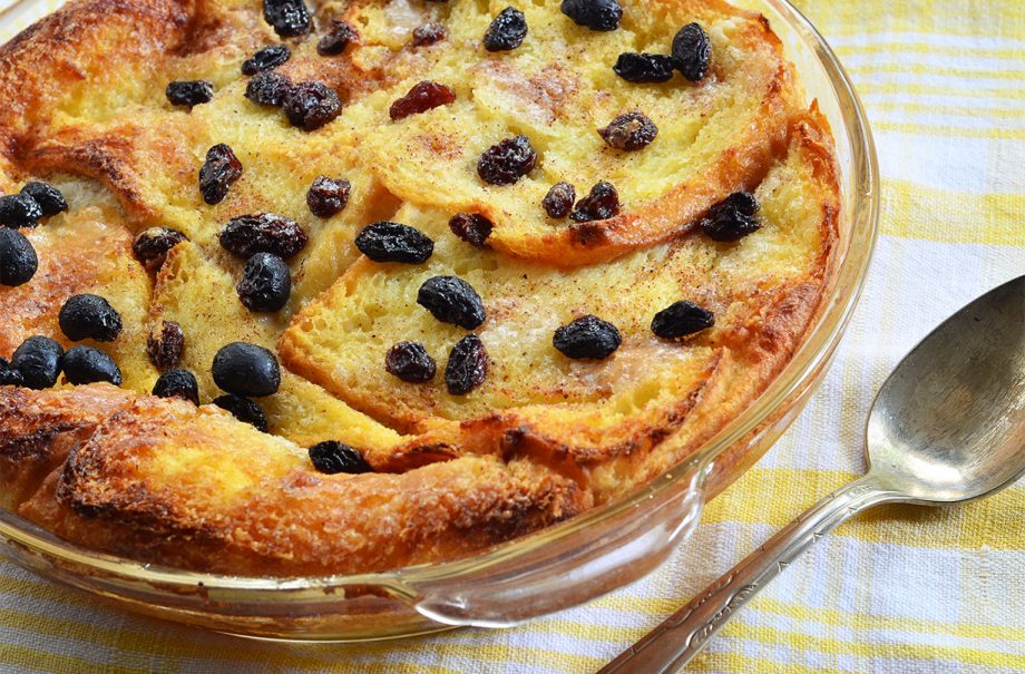 How to make bread and butter pudding