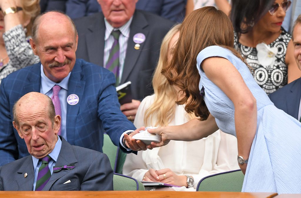 prince louis tennis gift stan smith trainers wimbledon