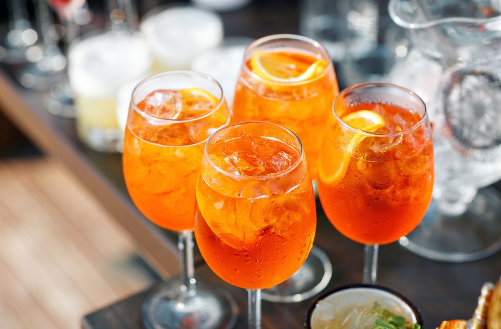 free aperol spritz 100 year anniversary