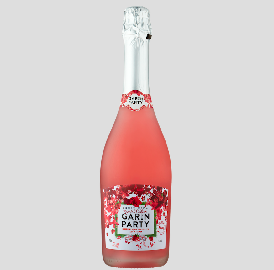 Morrisons are selling limited edition strawberries and cream fizz