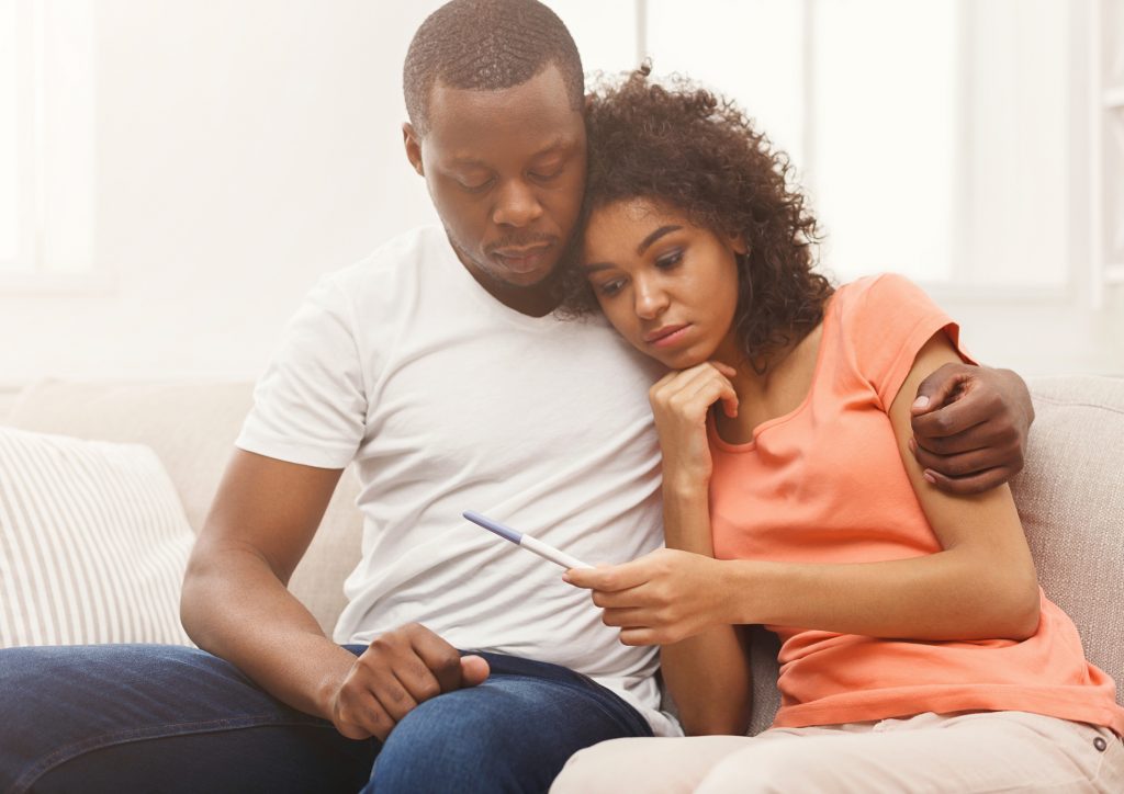 What can cause infertility in a woman?