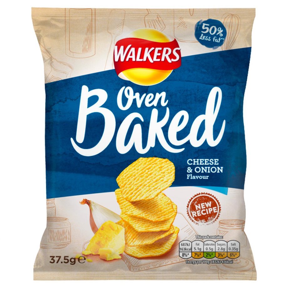 Healthy crisps: Walkers Oven Baked Crisps: 7/10