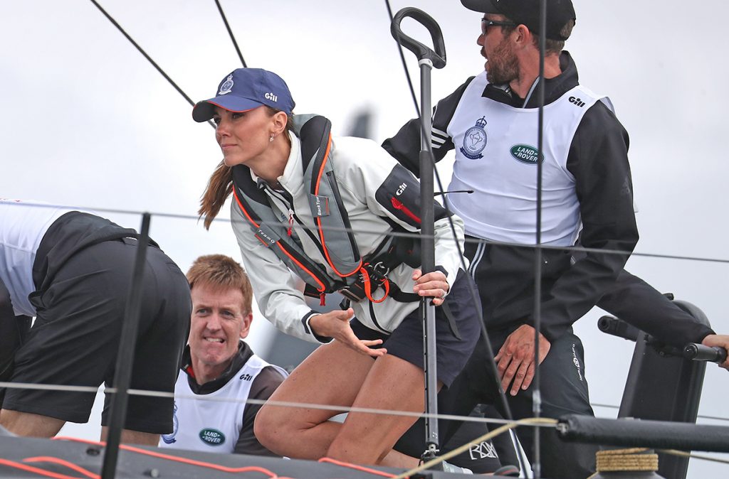 kate middleton awarded wooden spoon losing regatta prince william