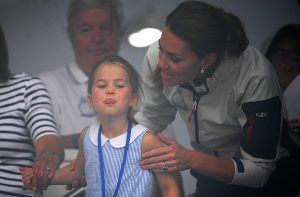 Prince George princess charlotte regatta