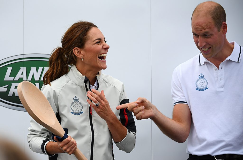 kate middleton awarded wooden spoon losing regatta prince william