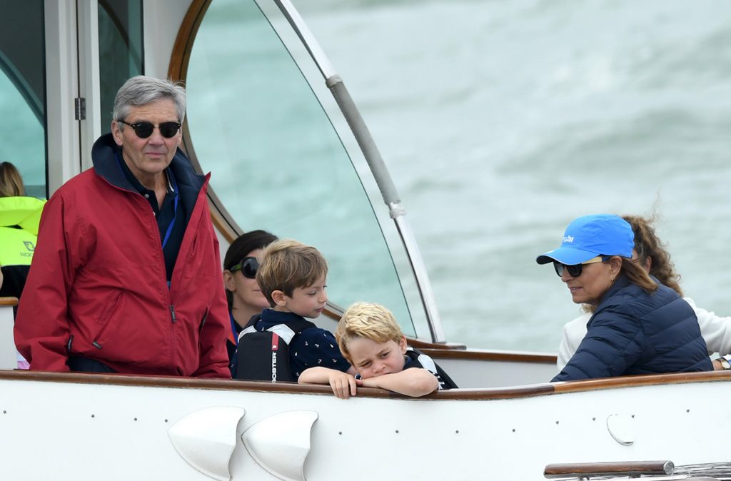 prince george spotted eating ants
