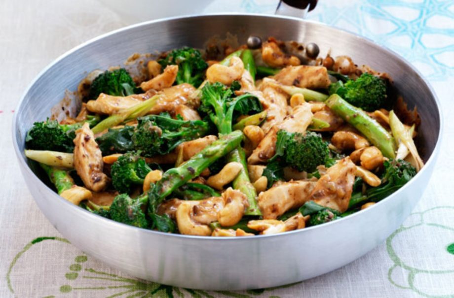 Chicken with black bean sauce