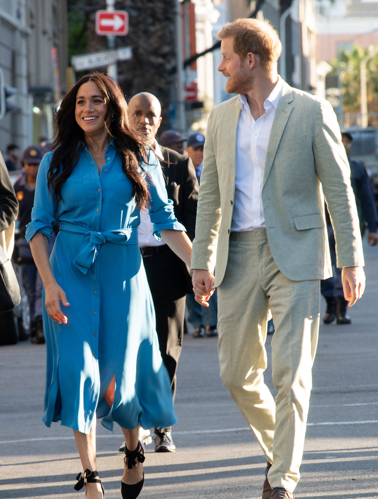 prince harry meghan markle reveal archie update tour day one