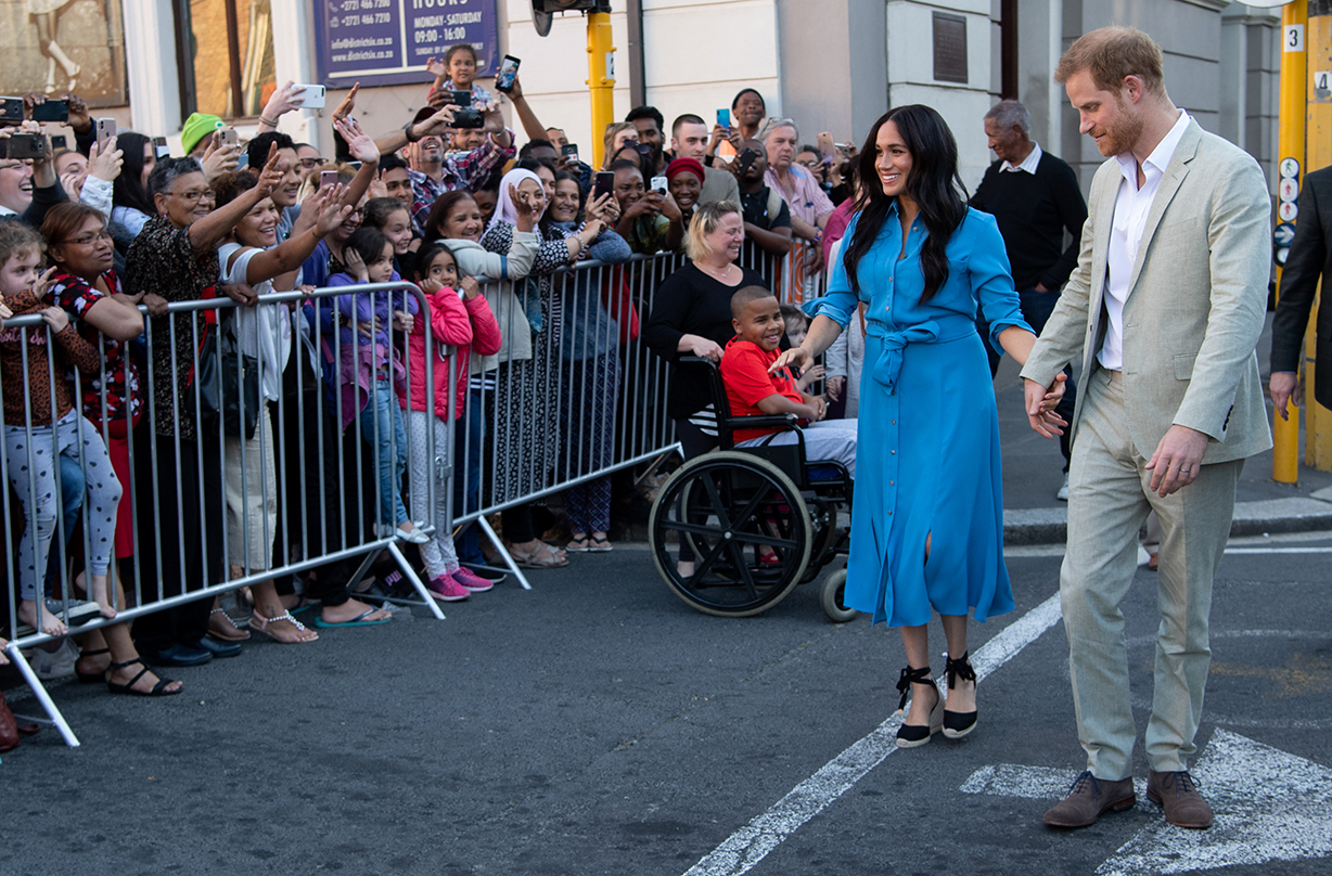 prince harry meghan markle reveal archie update tour day one