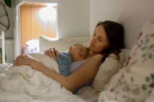 mother and baby