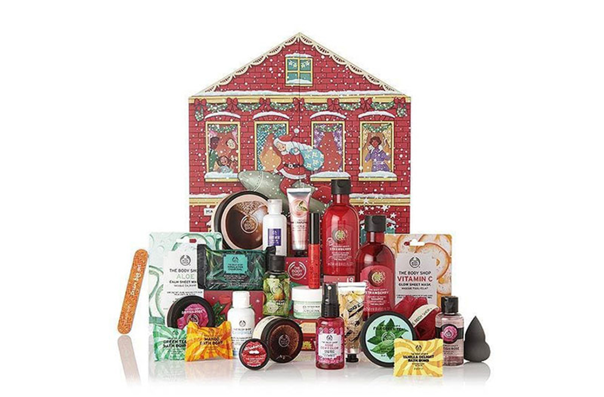 free body shop christmas advent calendar