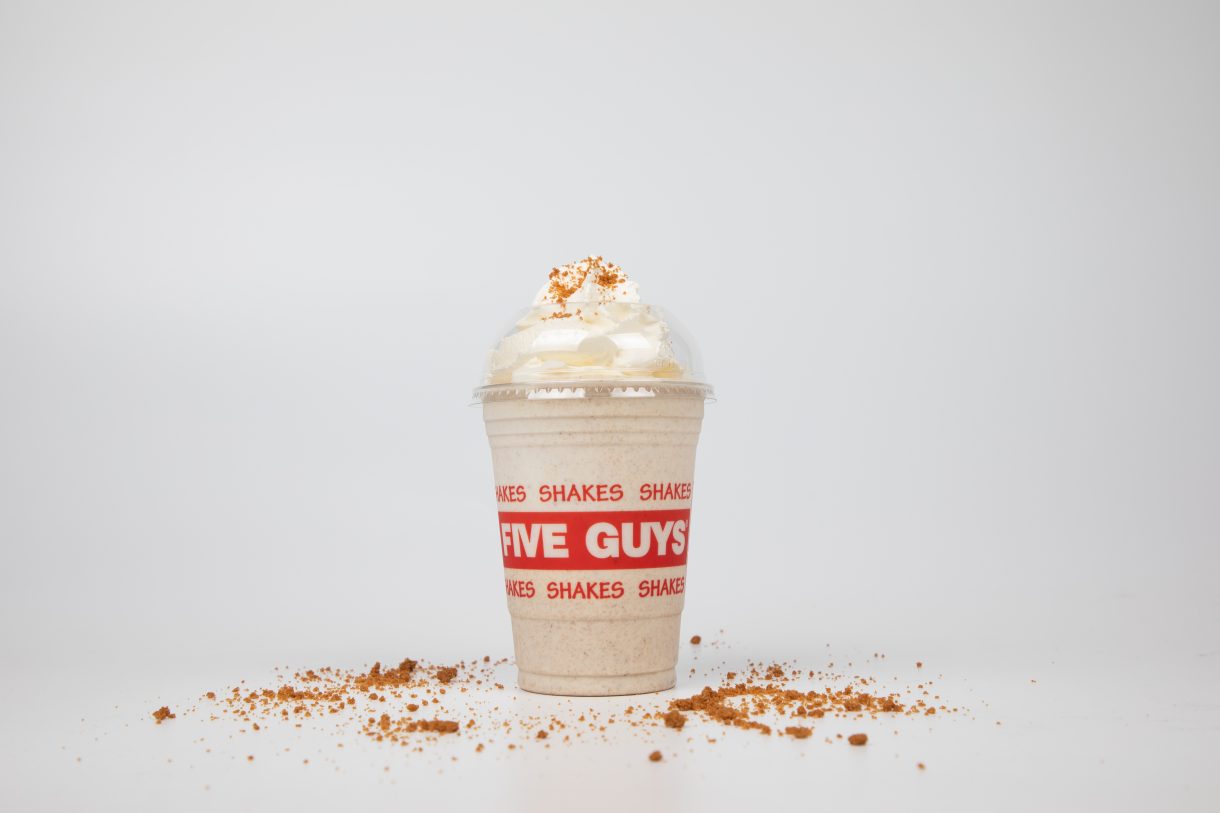 Five Guy's new milkshake is the perfect festive drink