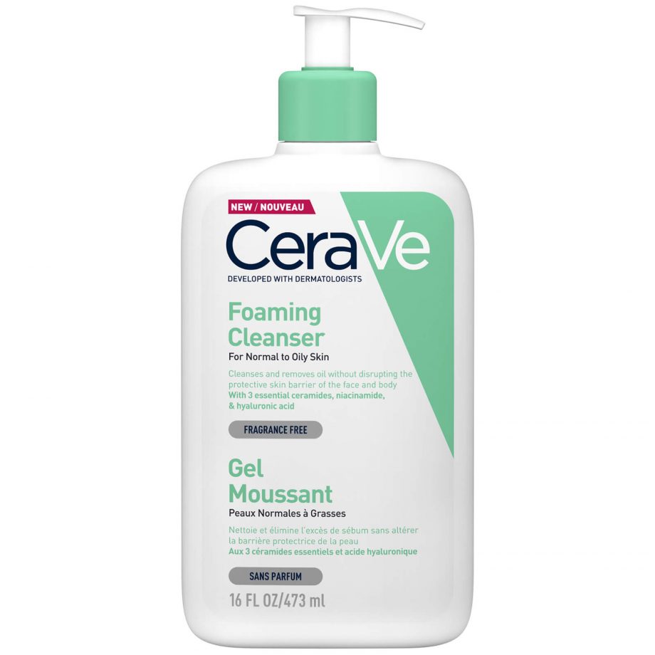 How to get rid of spots CeraVe Foaming Cleanser