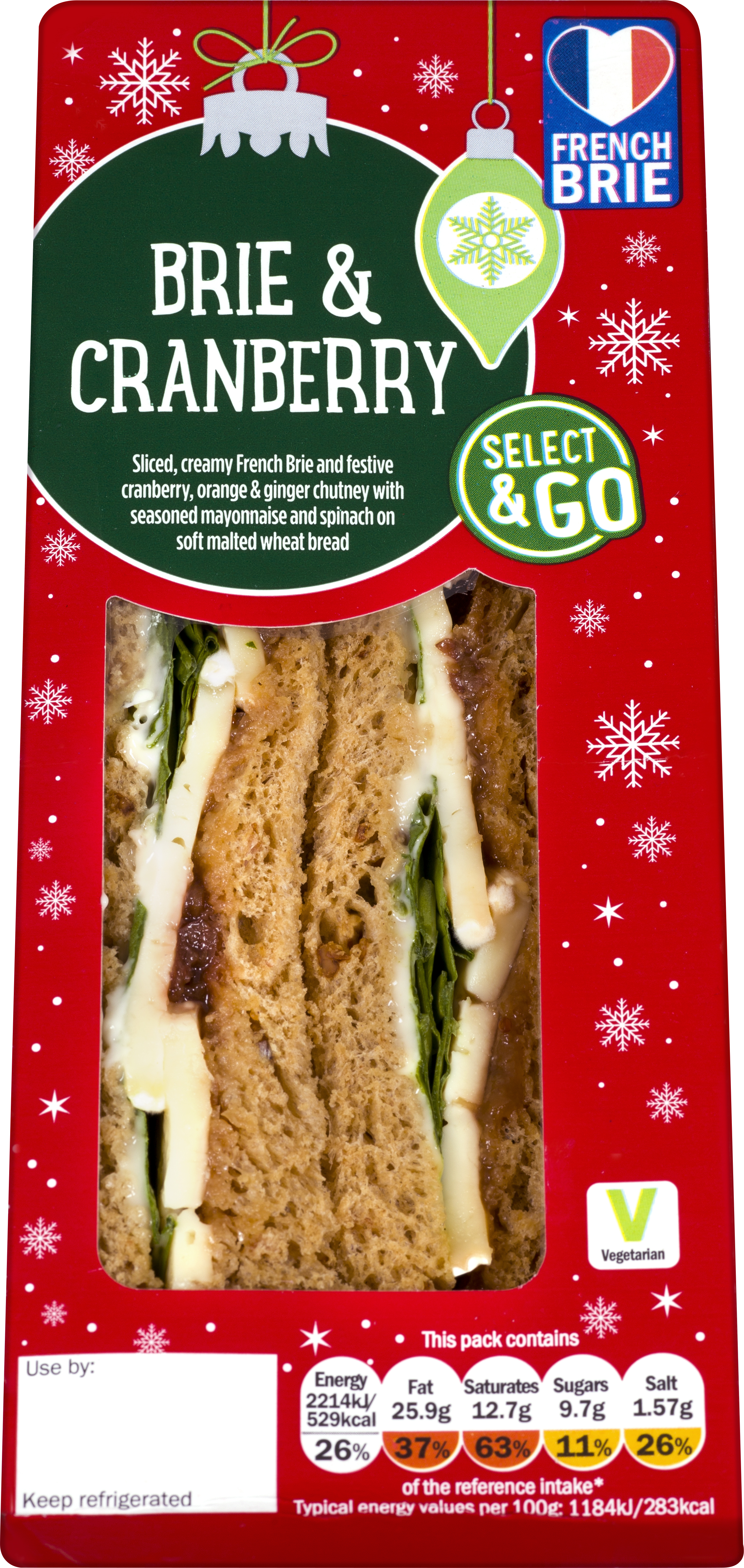 Christmas sandwiches