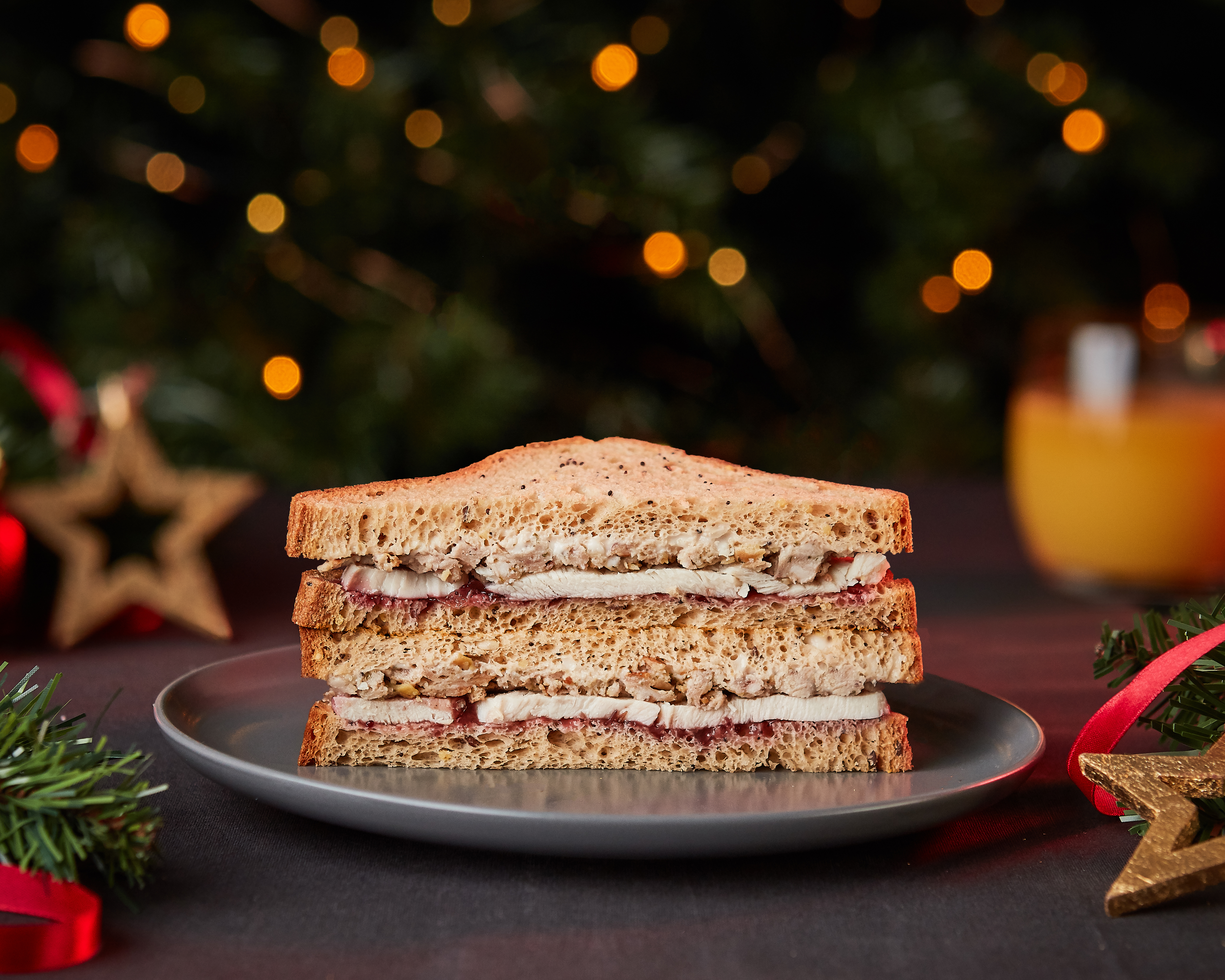Christmas sandwiches