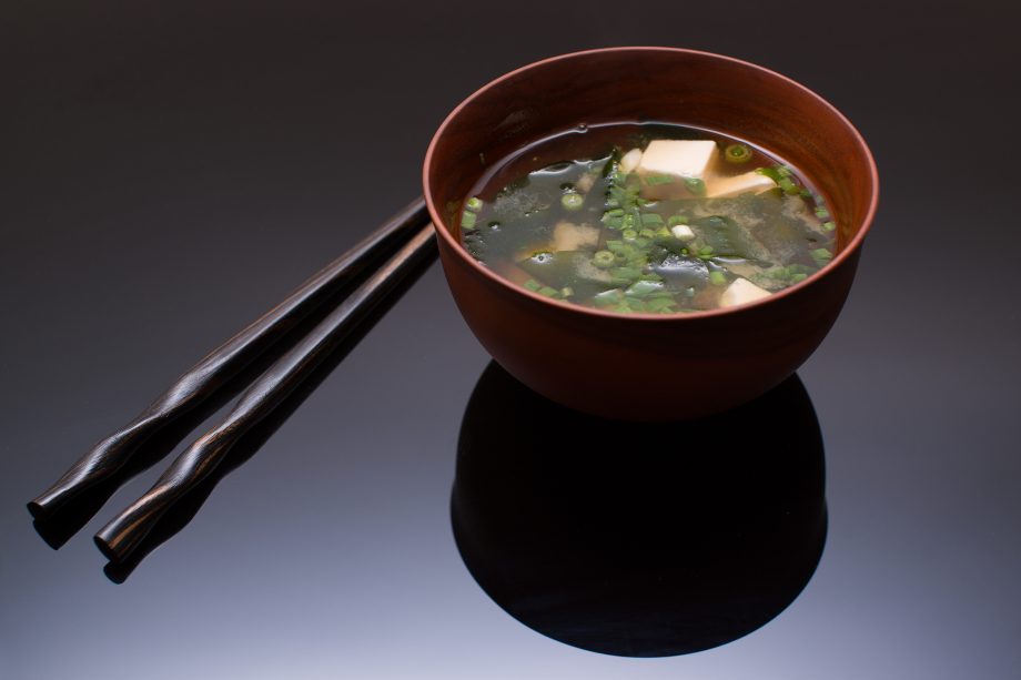 Healthy snacks: Miso soup