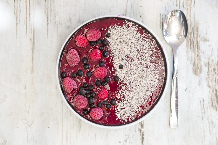 Healthy snacks: Smoothie bowl