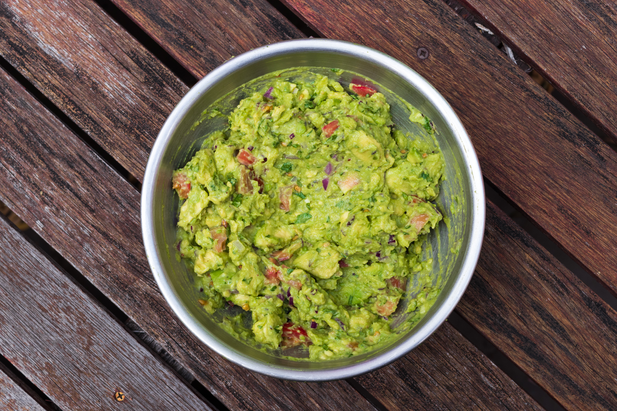 Healthy snacks: Guacamole