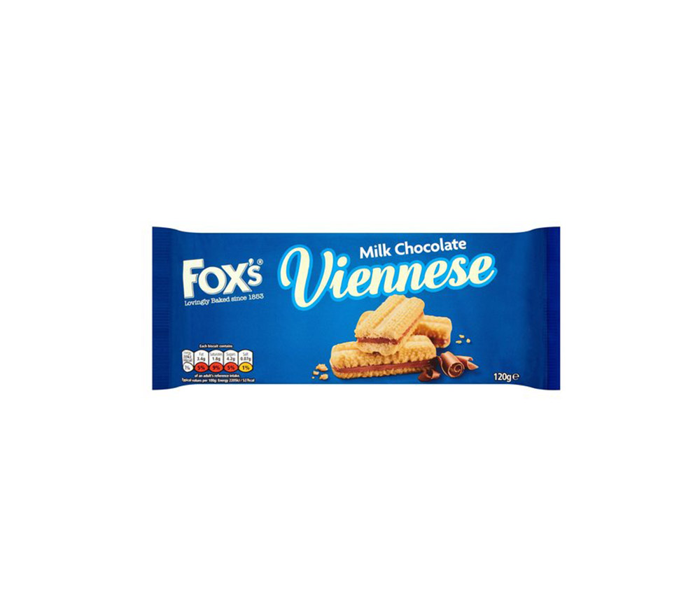 Healthy biscuits: Fox’s Viennese: 2/10