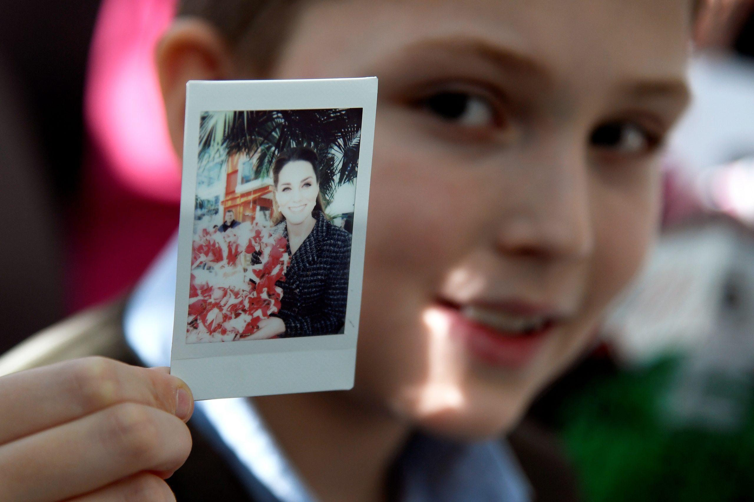 polaroid of the duchess of cambridge