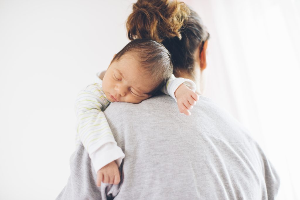 new baby sleeping