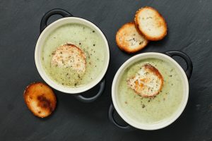 Reduce food waste brocollli soup