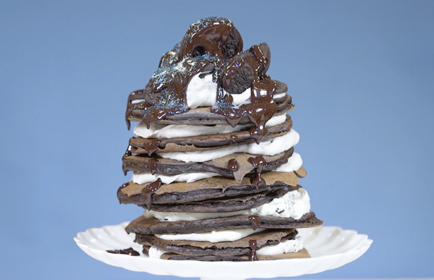 Oreo pancakes