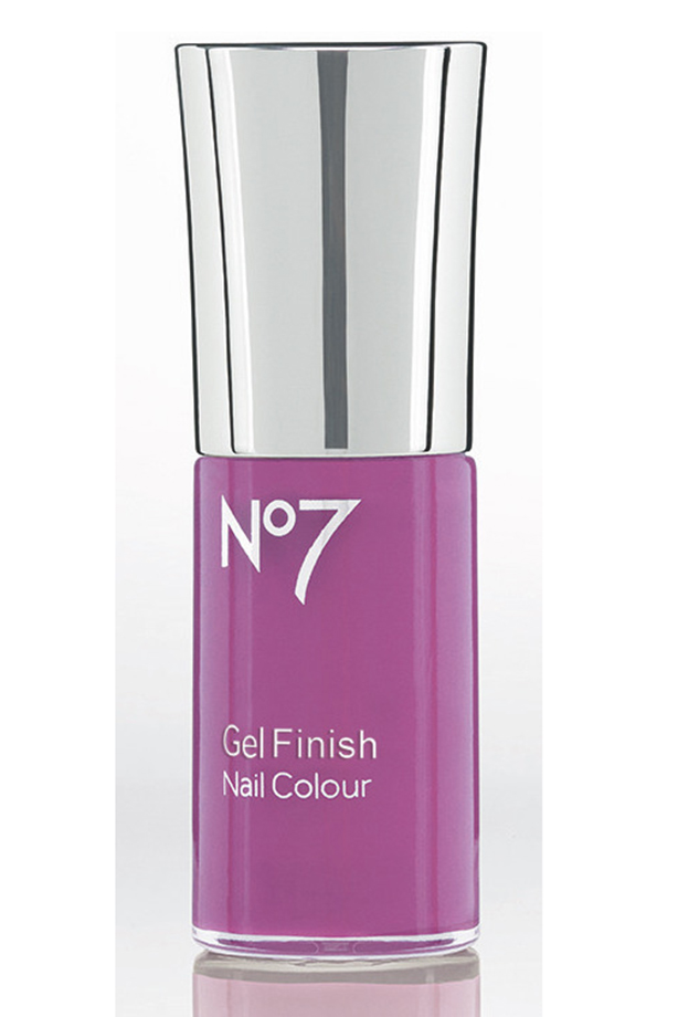 No7 Gel Finish in Purple Bouquet, £7.50