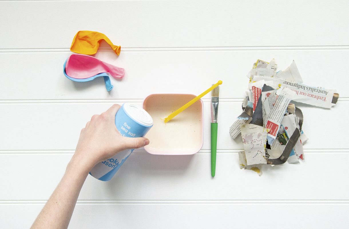 How to make paper mache and what to make with it!