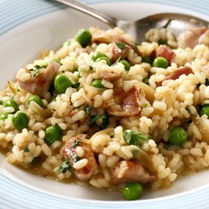 Chicken and bacon risotto-image