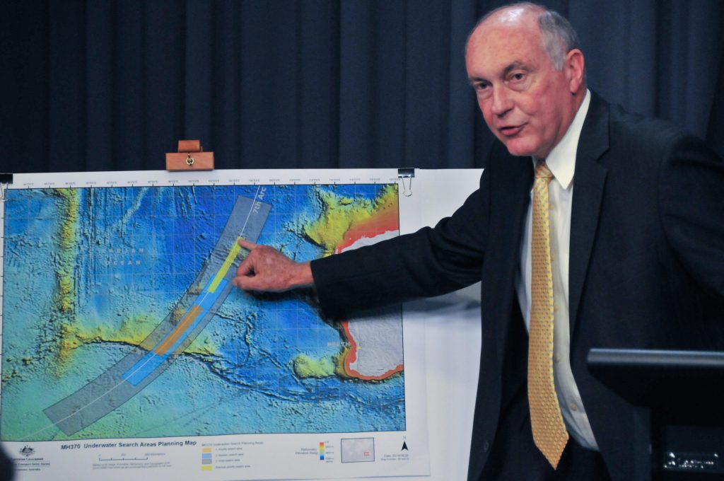 Mystery of flight MH370