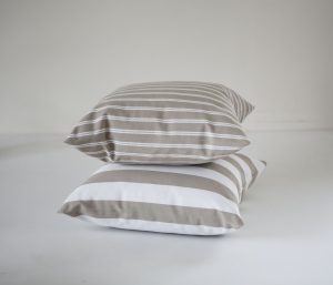 A stack of pillows