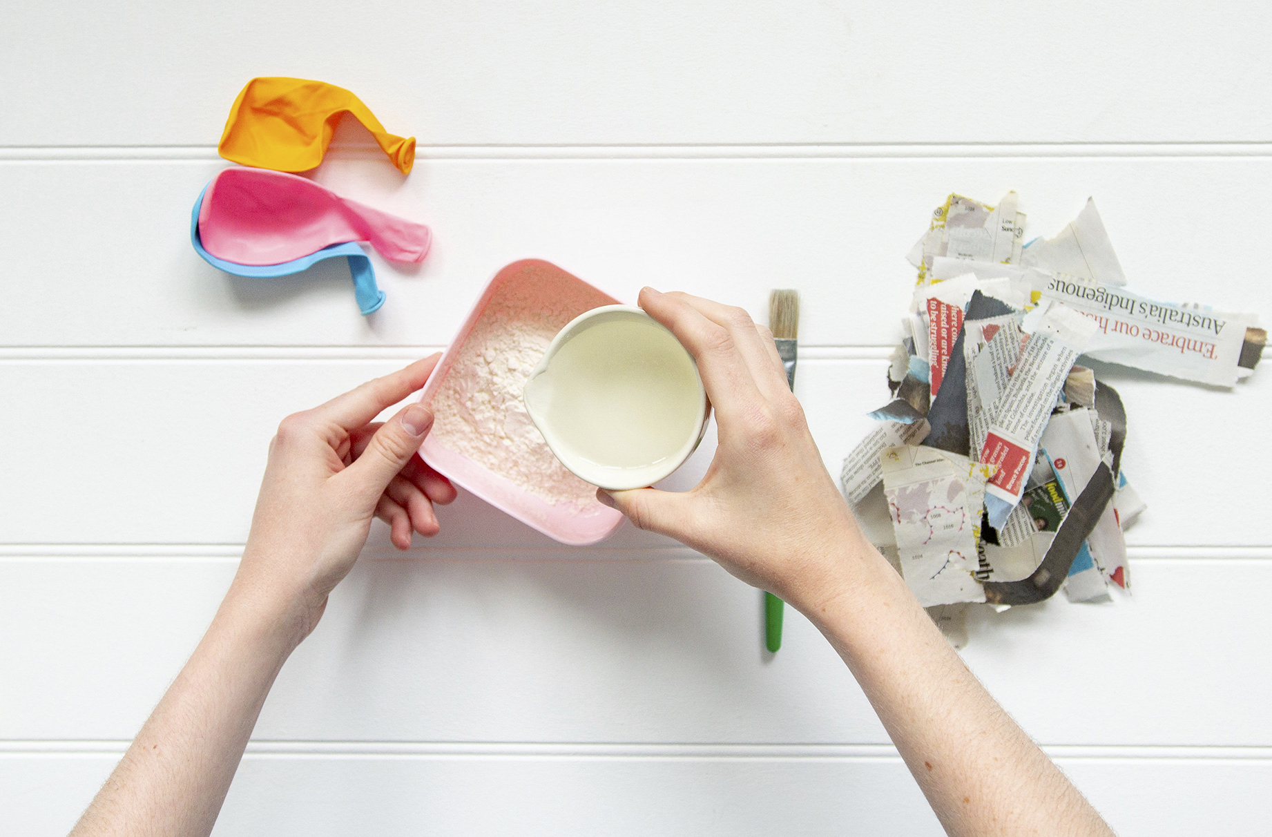 How to make paper mache and what to make with it!