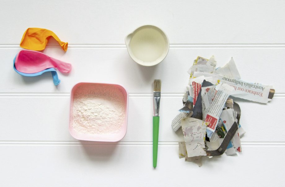 How to make paper mache and what to make with it!