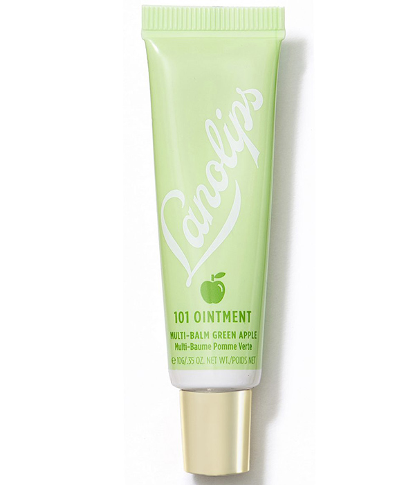 Lanolips 101 Ointment Multi-Balm in Green Apple, £7.99,