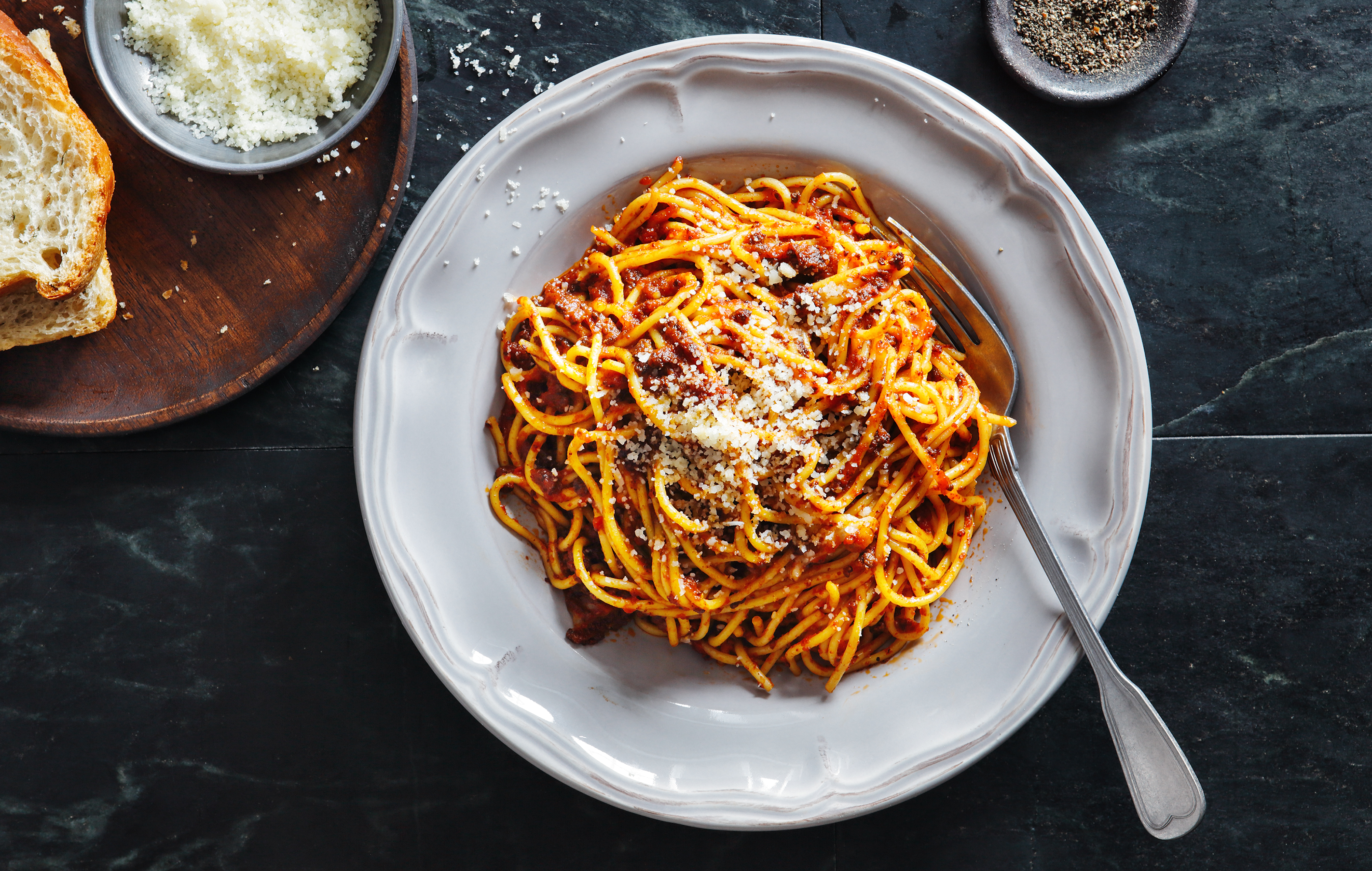 Bolognese recipe spaghetti traditional Gino's classic