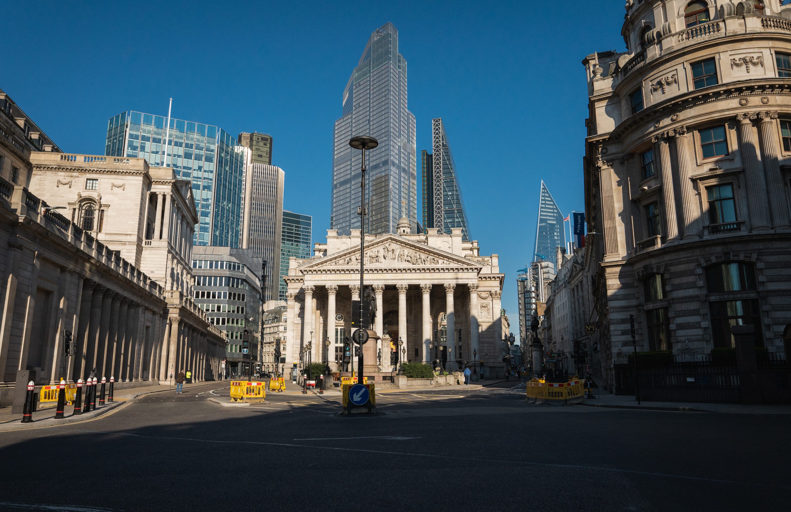 London during lockdown, traffic light system out of lockdown