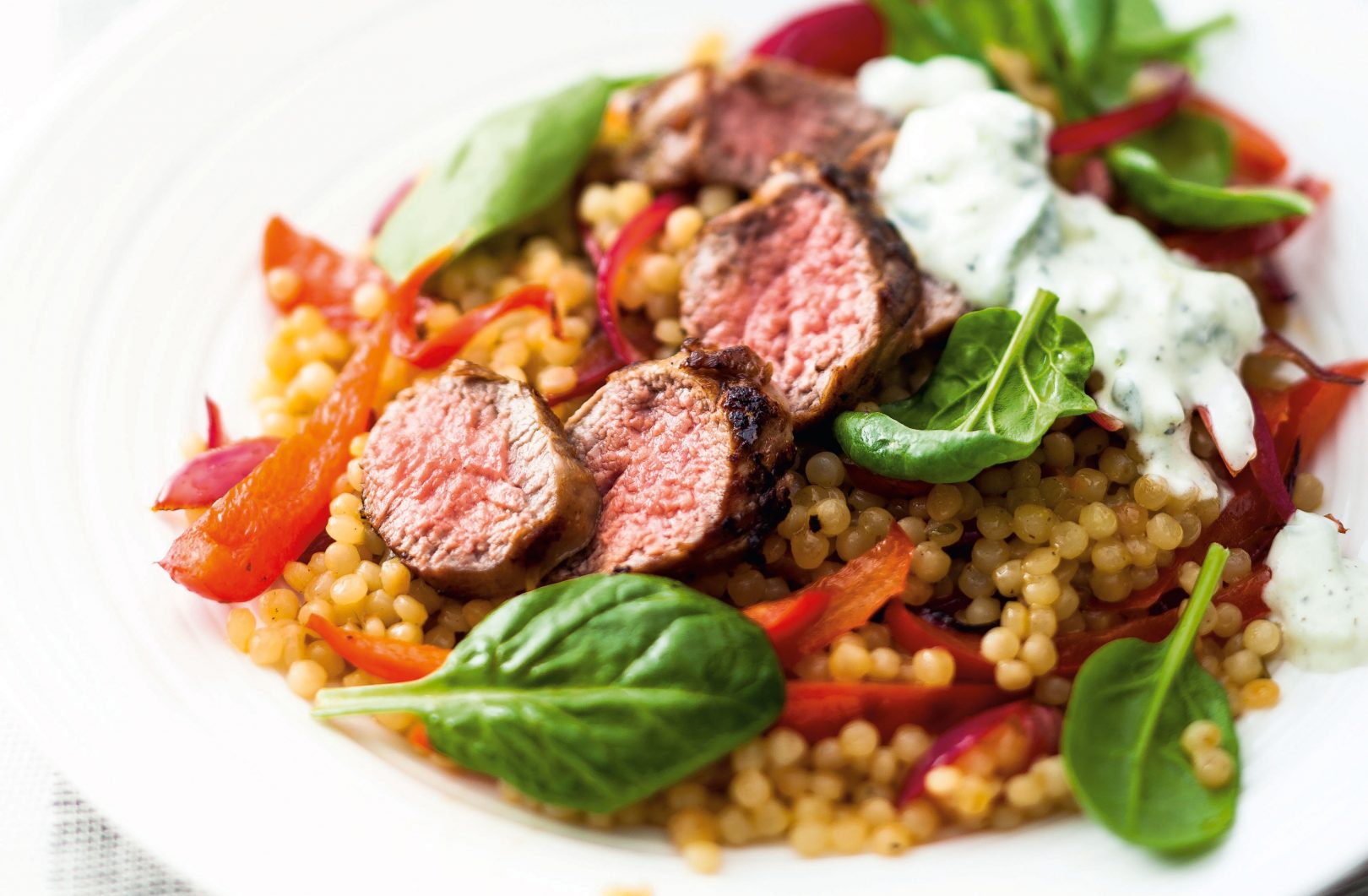 leftover lamb recipes: lamb couscous